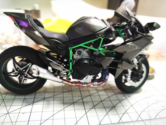 1/12 摩托车系列 No.131 川崎 Ninja H2R