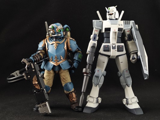 战锤40000 星界军 风暴忠嗣小队 第55卡比克雄鹰兵团 高能齐射枪射手