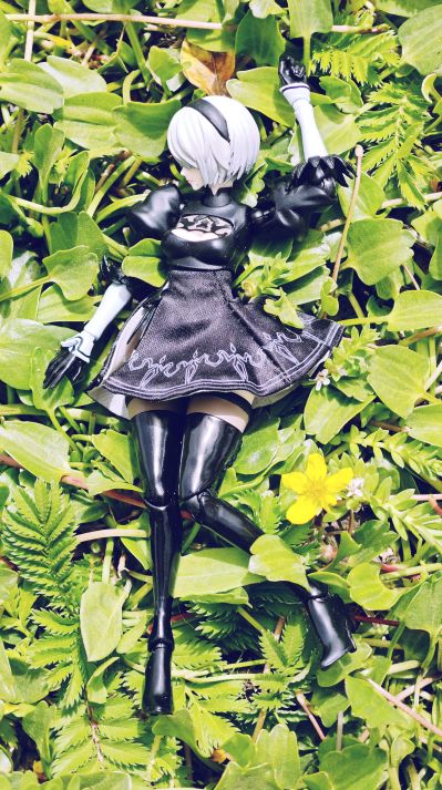 figma#643 尼尔：自动人形（动画版） 2B（寄叶二号B型）