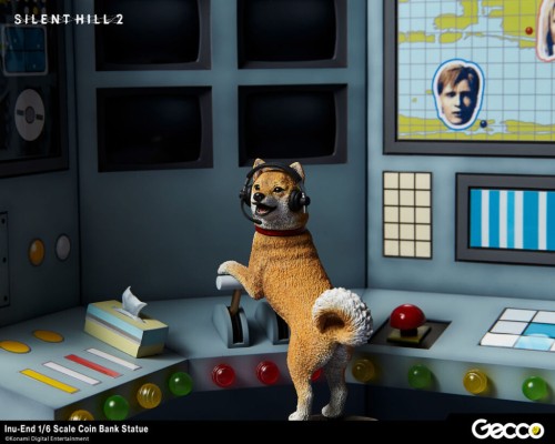 寂静岭2 柴犬 存钱罐雕像