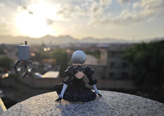 figma#643 尼尔：自动人形（动画版） 2B（寄叶二号B型）
