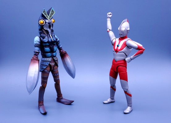 一番赏 S.H.Figuarts 奥特曼 D奖 巴尔坦星人 透明配色