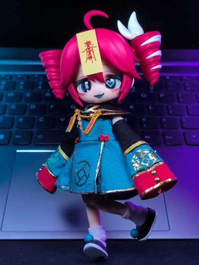 粘土娃 服装套组 中华风 僵尸双胞胎：生姜