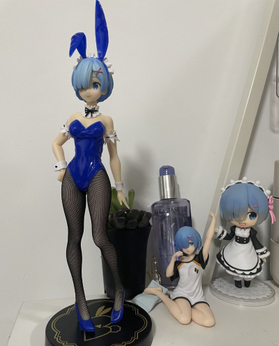 BiCute Bunnies Re:从零开始的异世界生活 雷姆 蓝色兔女郎