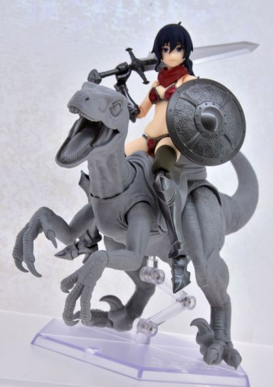 figma ex:ride. 小型恐龙（灰色）／（棕色）
