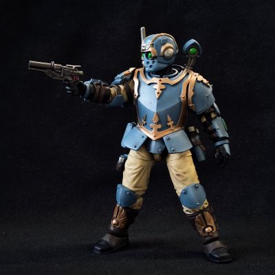 战锤40000 星界军 风暴忠嗣小队 第55卡比克雄鹰兵团 高能齐射枪射手