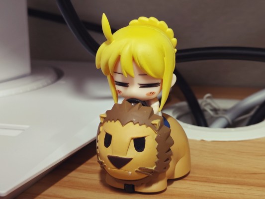 迷你黏土人 Fate/Stay Night へたれSABER 