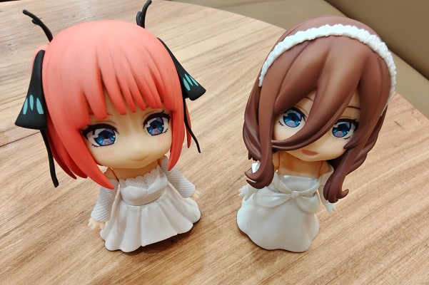 粘土人#2374 五等分的新娘∽ 中野三玖 婚纱