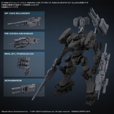 30MM 选装配件包 机战佣兵VI 境界天火 武器配件包 02