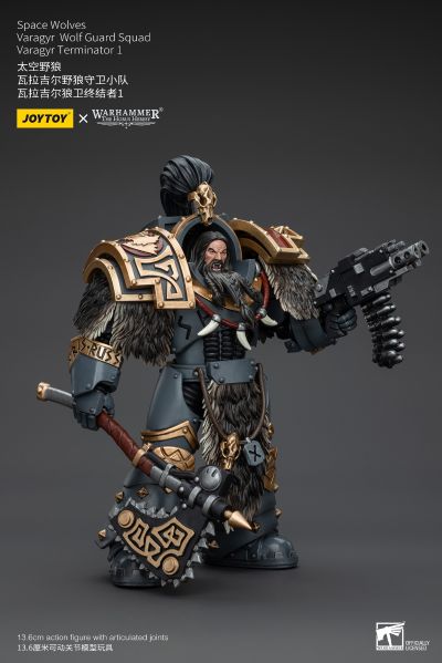 战锤:荷鲁斯叛乱 太空野狼 瓦拉吉尔野狼守卫小队 瓦拉吉尔狼卫终结者1