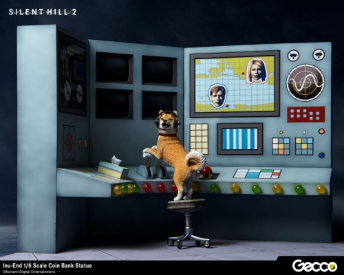 寂静岭2 柴犬 存钱罐雕像
