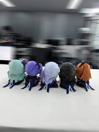 BanG Dream! 少女乐团派对 毛绒玩偶 Roselia 凑友希那/冰川纱夜/今井莉莎/宇田川亚子/白金燐子