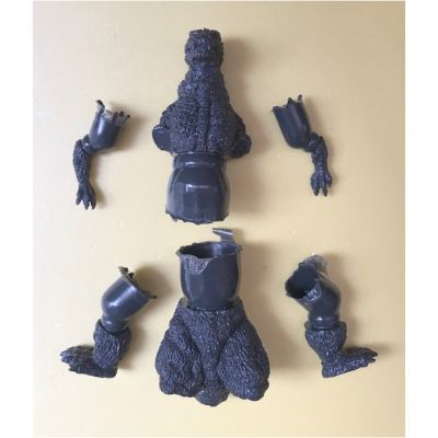 哥斯拉（1984）软胶套件 深灰色版