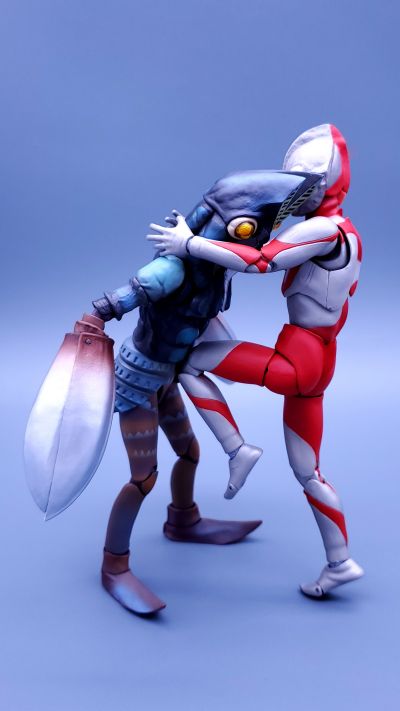 一番赏 S.H.Figuarts 奥特曼 D奖 巴尔坦星人 透明配色