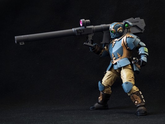 战锤40000 星界军 风暴忠嗣小队 第55卡比克雄鹰兵团 高能齐射枪射手