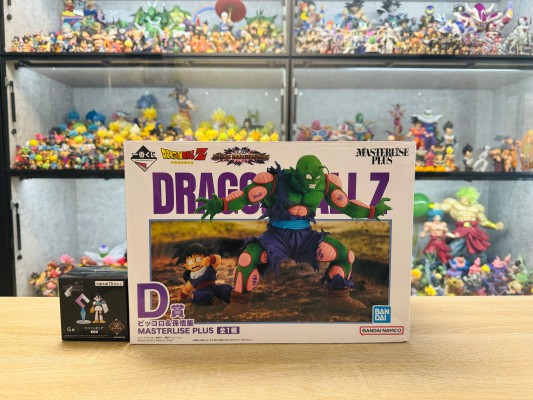 一番赏 龙珠 大战名场面合集 D奖 比克 与 孙悟饭 MASTERLISE PLUS