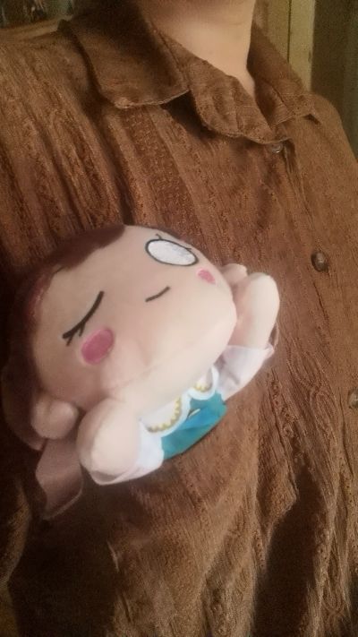 爱与演唱会！莲之空女学院学园偶像俱乐部 趴趴毛绒玩偶 藤岛慈 －Dream Believers （S码）