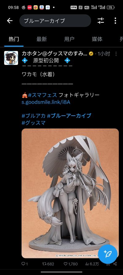 蔚蓝档案 狐坂若藻 泳装