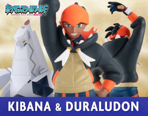 宝可梦比例世界 伽勒尔地区 奇巴纳与铝钢龙