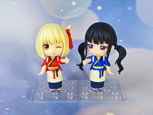 粘土人#2336 莉可丽丝 井上泷奈 莉可莉可咖啡店工服