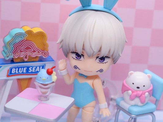 黏土人配件系列 换装用兔女郎裝 Sky Blue