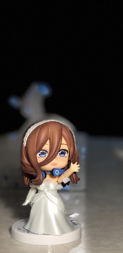 粘土人#2374 五等分的新娘∽ 中野三玖 婚纱