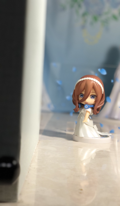 粘土人#2374 五等分的新娘∽ 中野三玖 婚纱