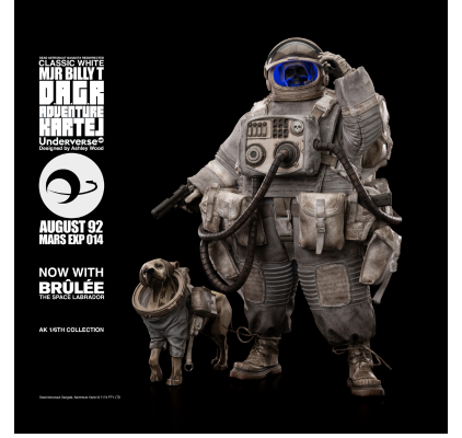 冒险卡特尔AK系列匪帮亡灵宇航员太空伴侣拉布拉多人偶套装