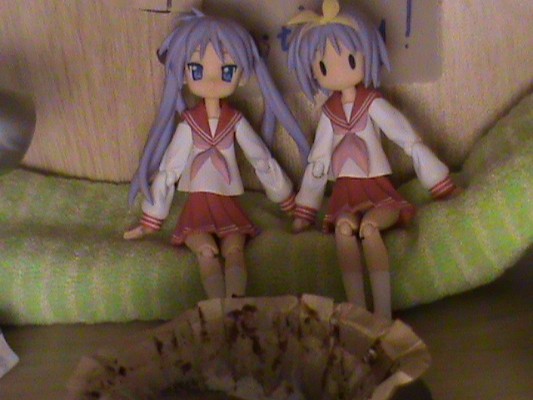 figma#012 幸运星 动画版 柊司 冬季校服