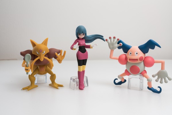 宝可梦比例世界 关都地区 娜姿+勇基拉+魔墙人偶