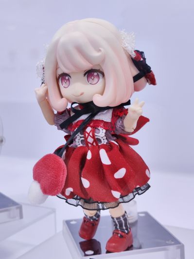 粘土娃 服装套组 蘑菇：女孩（红色/粉色）