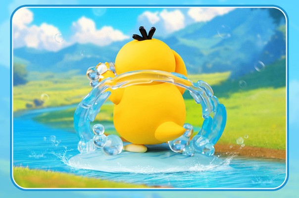 宝可梦小尺寸手办 可达鸭