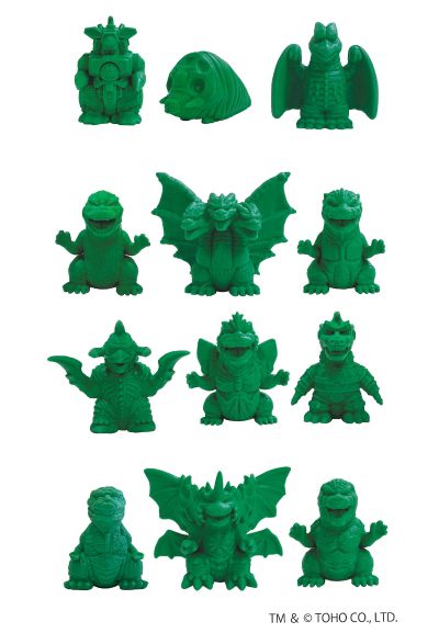 哥斯拉橡皮收藏