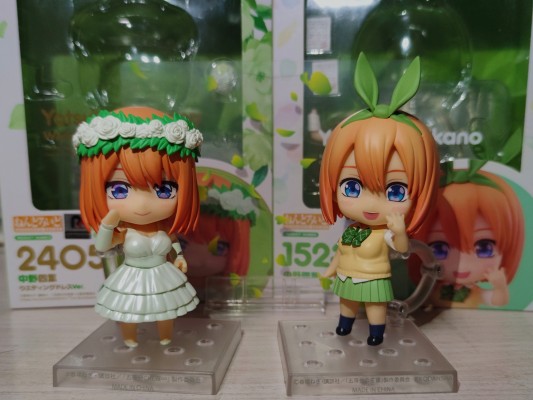 粘土人#2405 五等分的新娘∽ 中野四叶 婚纱