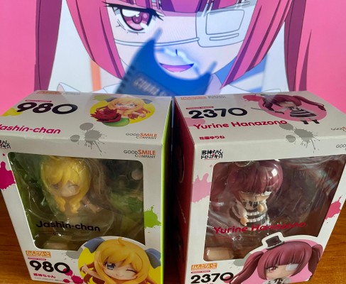 粘土人#2370 邪神与厨二病少女 花园百合铃