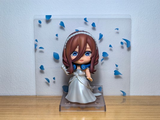 粘土人#2374 五等分的新娘∽ 中野三玖 婚纱