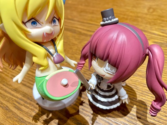 粘土人#2370 邪神与厨二病少女 花园百合铃