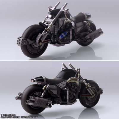 最终幻想7 BRING ARTS 克劳德·斯特莱夫与HARDY-DAYTONA