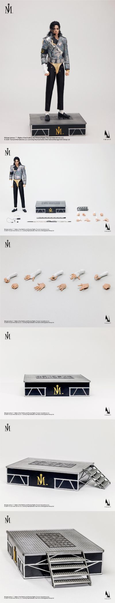 名人堂系列 迈克尔·杰克逊 收藏级可动人偶