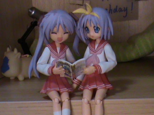 figma#013 幸运星 动画版 柊镜 冬季校服