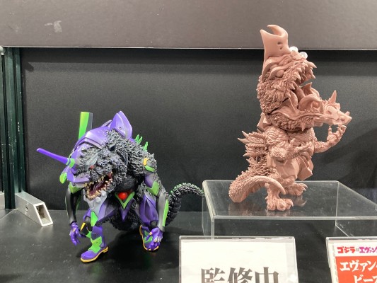 Q版拟真 新世纪福音战士2号机 凶兽哥斯拉模式