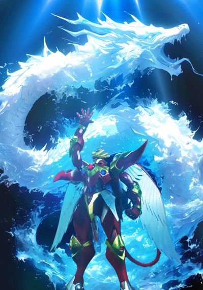 MODEROID 魔法骑士 合体魔神雷亚斯