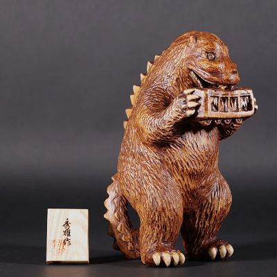 哥斯拉木雕（1954）