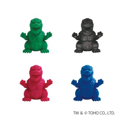 哥斯拉橡皮收藏