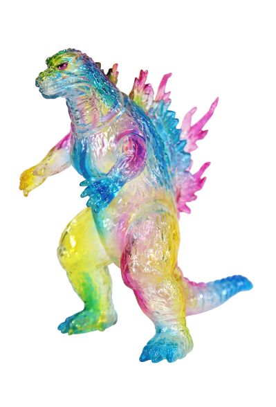 中等尺寸系列 哥斯拉（1999）透明软糖配色