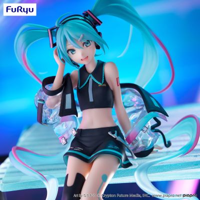 初音未来 压泡面人偶-炫彩科技款-