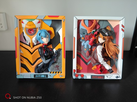 新世纪福音战士新剧场版：Q 绫波零（暂称）战斗服Ver. 立体相框