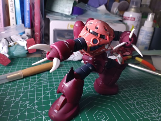 HGUC 机动战士高达  MSM-07S 后期型魔蟹 夏亚专用