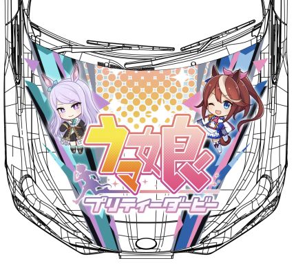 1/24 痛车 No.1 赛马娘 ZN6 TOYOTA86 2016年款 (丰田)