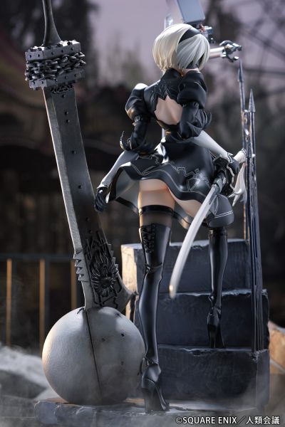 尼尔：自动人形（动画版） 2B（寄叶二号B型）-探索-